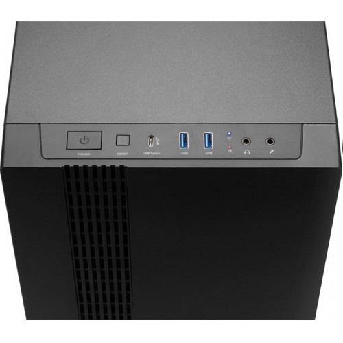 Корпус Chieftec UNI UK-02B-OP ATX Cube no PSU Black (9822516) - фото 2