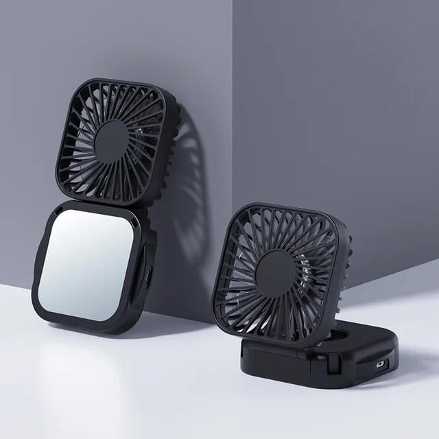 Вентилятор портативный на аккумуляторе YH-6 Black (021666) - фото 2 Вентилятор портативный на аккумуляторе YH-6 Black (021666) - фото 2