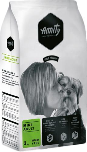 Корм для собак Amity Mini с курицей и ягненком 3 кг (31017)
