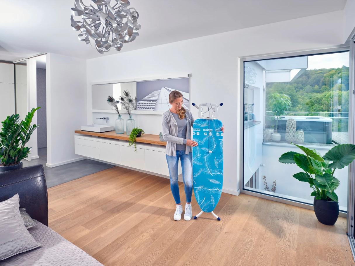 Дошка прасувальна Leifheit AirBoard M Compact Plus 120х38 см (72586) - фото 4 Дошка прасувальна Leifheit AirBoard M Compact Plus 120х38 см (72586) - фото 4