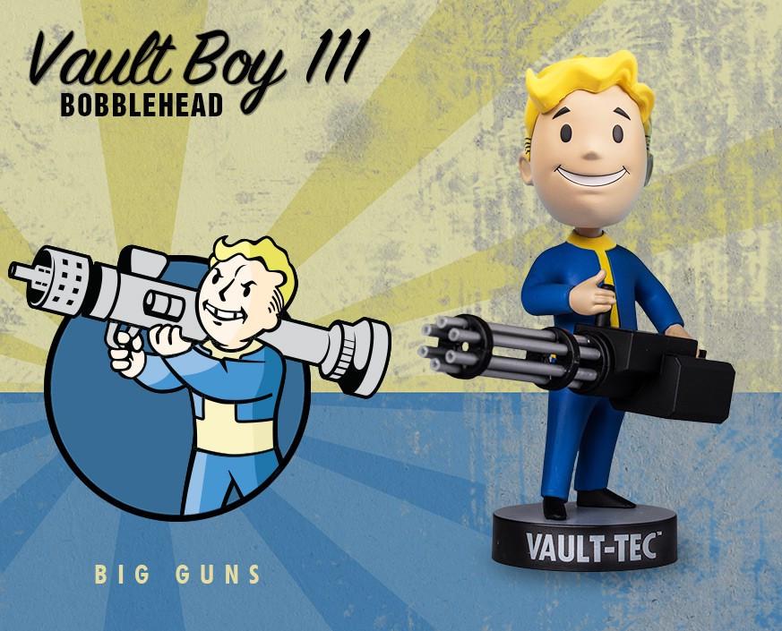 Фігурка Fallout Vault Boy Big Guns Bobblehead 13,5 см (60.90.838) - фото 8