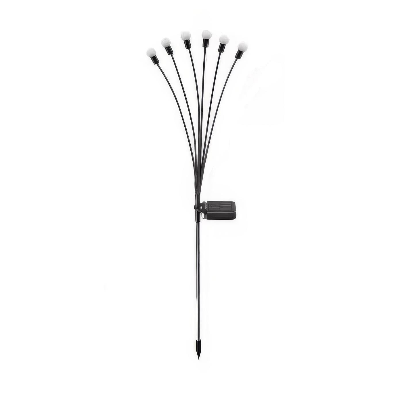 Фонарик на солнечной батарее 834-73 с эффектом летающих бабочек (1010909-Black-1)