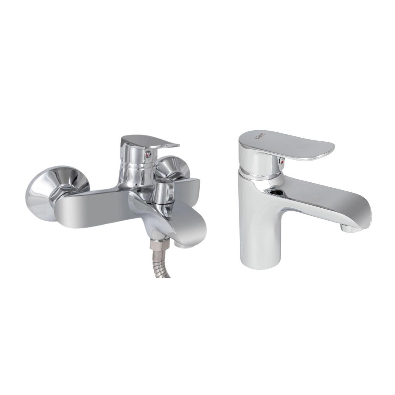 Набір змішувачів Wieza 001/Wieza 006 Chrome (2553560719)