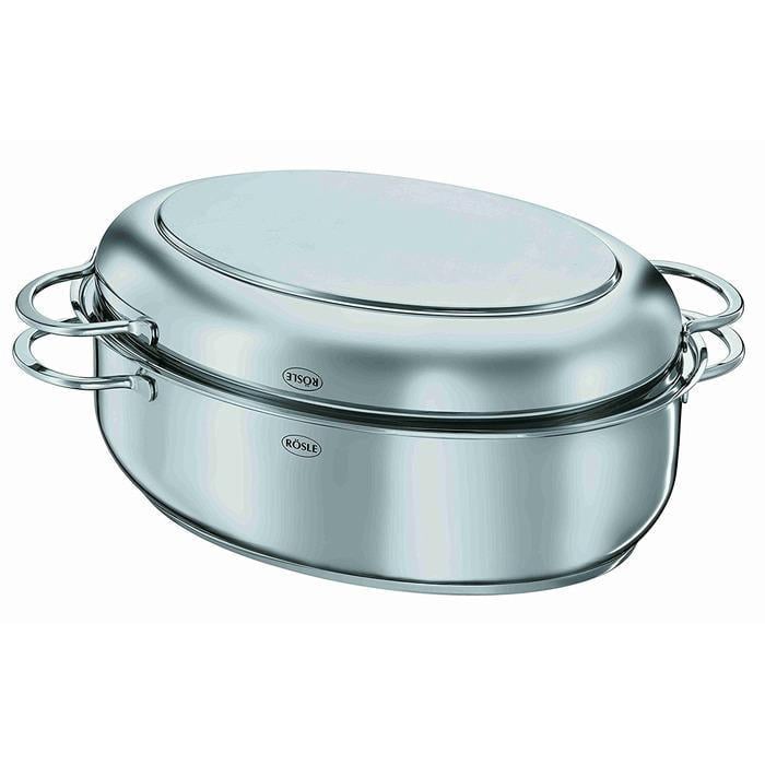Сковорідка з кришкою ROSLE овальна 38х25,5 см (2496733)