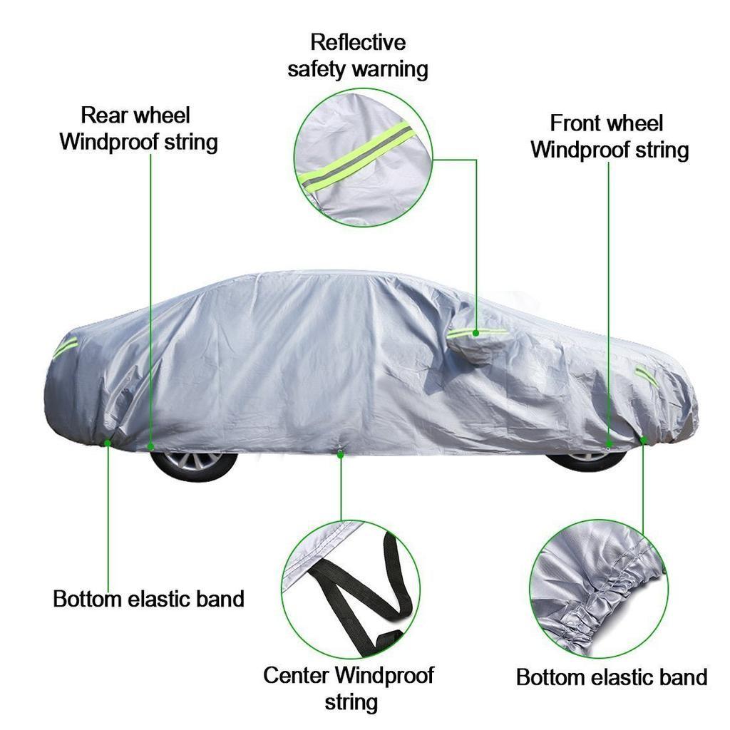 ᐉ Накидка на машину Universal Car Cover от солнца и снега 5,8х1,8х1,2 м  Серебристый (1009274-Silver) • Купить в Киеве, Украине • Лучшая цена в  Эпицентр