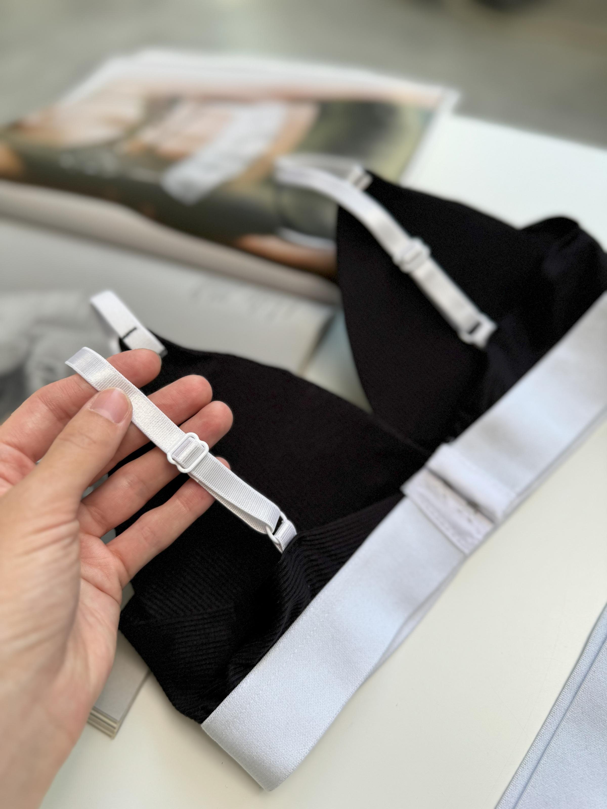 Комплект білизни жіночий Nova Vega топ/трусики OneSize ХS-S Чорно-білий (105-B012) - фото 7 Комплект білизни жіночий Nova Vega топ/трусики OneSize ХS-S Чорно-білий (105-B012) - фото 7