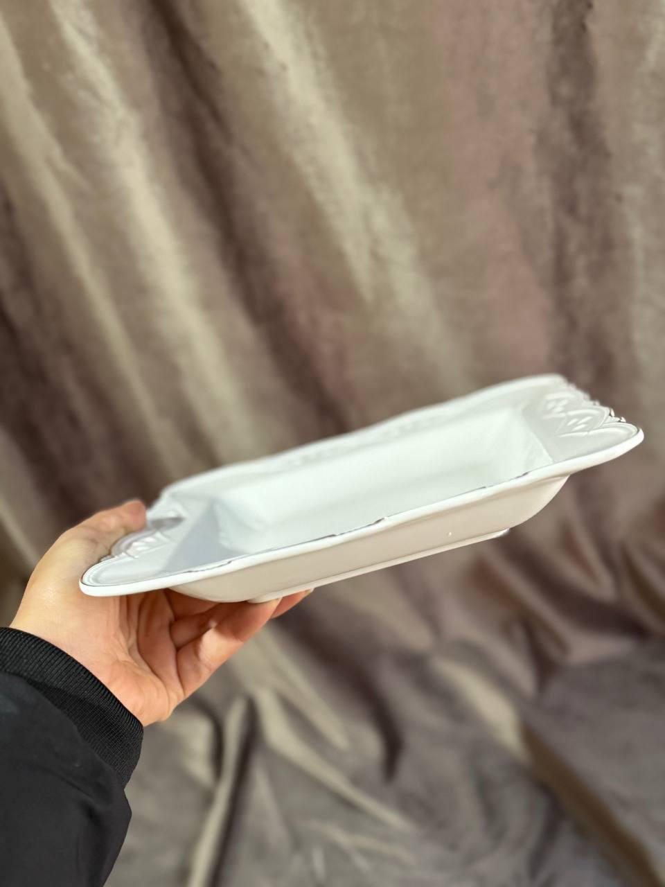 Тарілка супова YIWU HP-20-34 керамічна 22 см Білий (HP-20-34) - фото 4 Тарілка супова YIWU HP-20-34 керамічна 22 см Білий (HP-20-34) - фото 4