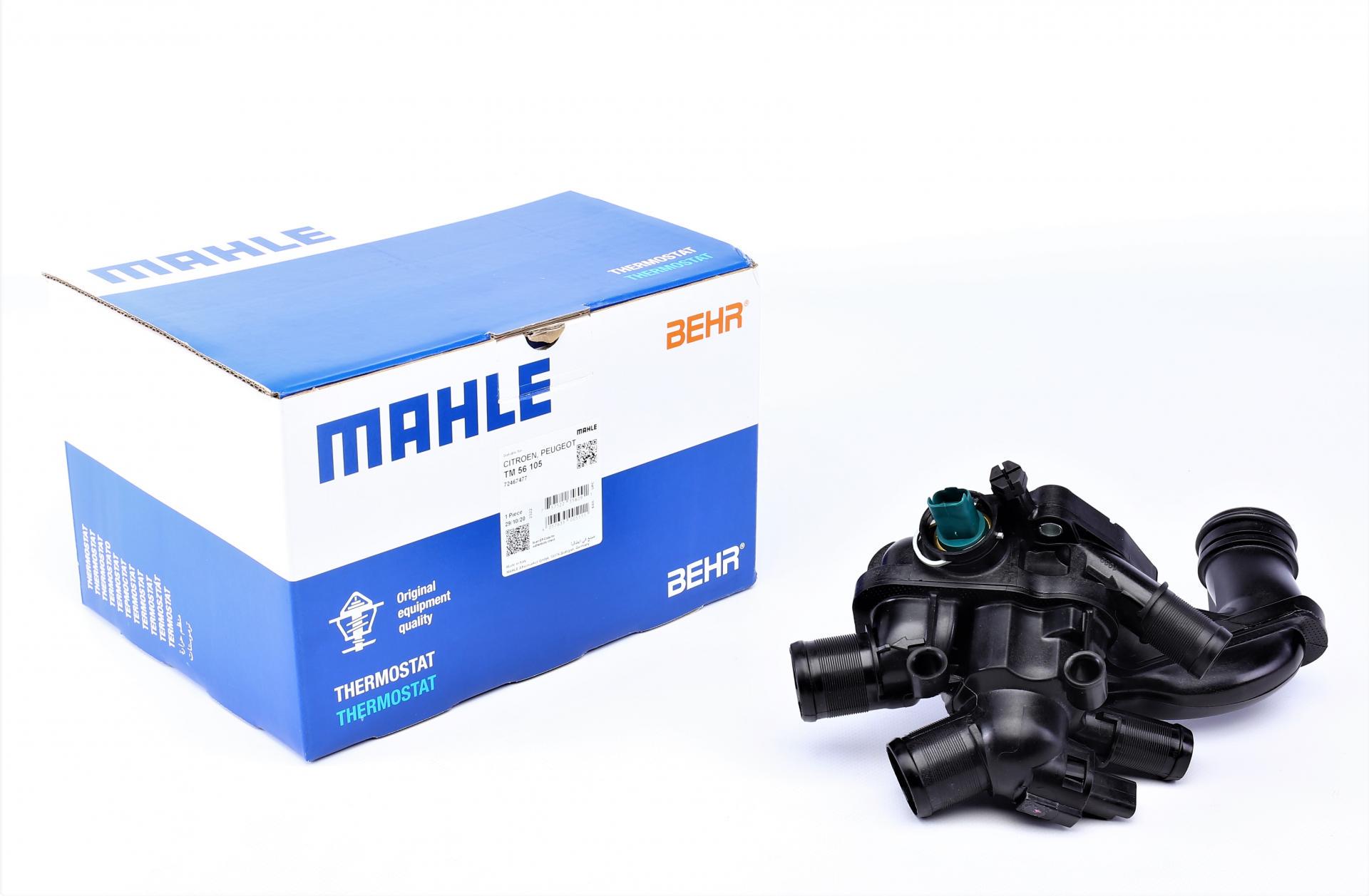 Термостат Mahle для Citroen Berlingo/C3/C4/Peugeot Partner 1.4/1.6 09- с датчиком температуры TM 56 105