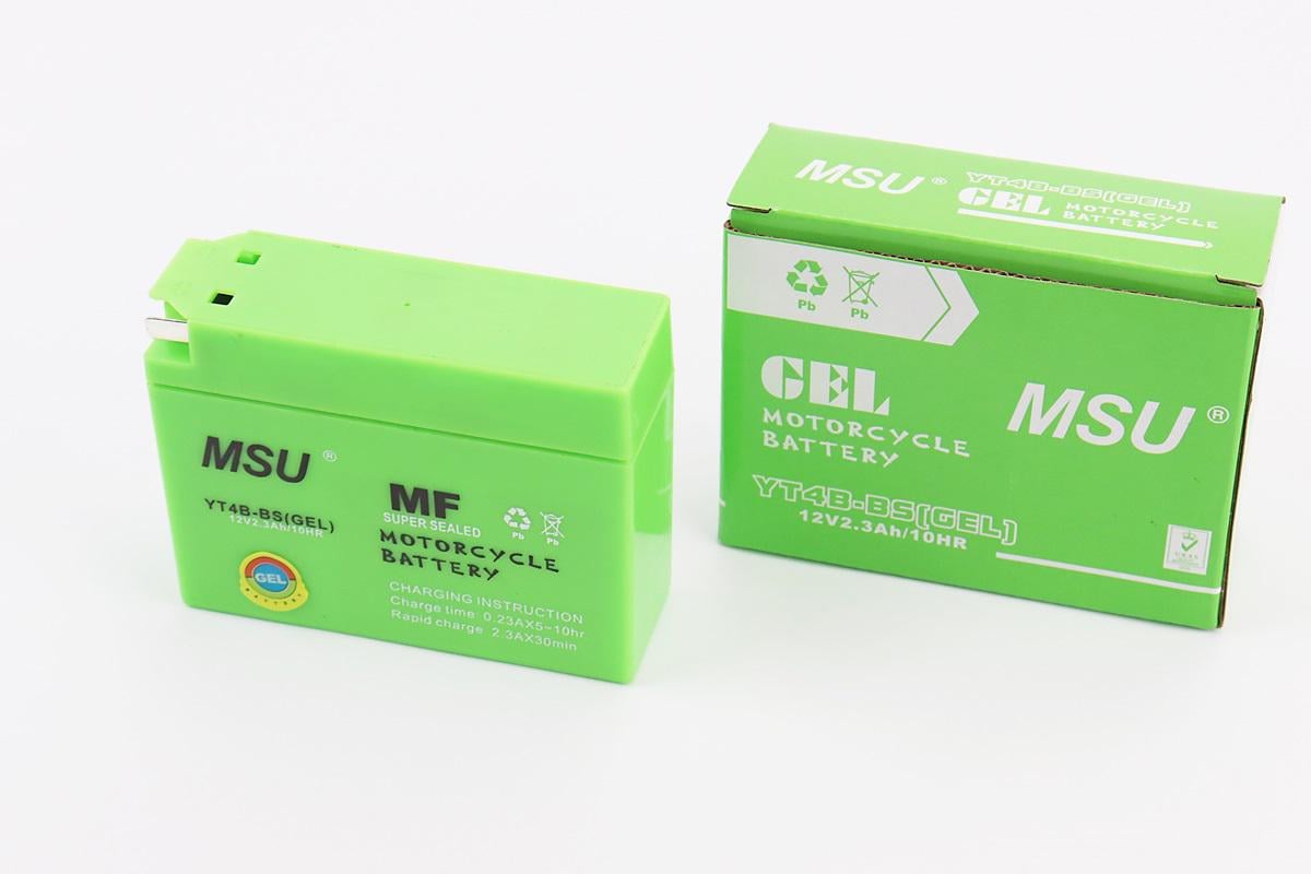 Аккумулятор 12V 2,3Ah YT4B-BS GEL L115хW39хH87mm таблетка Yamaha/Suzuki (301012) Аккумулятор 12V 2,3Ah YT4B-BS GEL L115хW39хH87mm таблетка Yamaha/Suzuki (301012)
