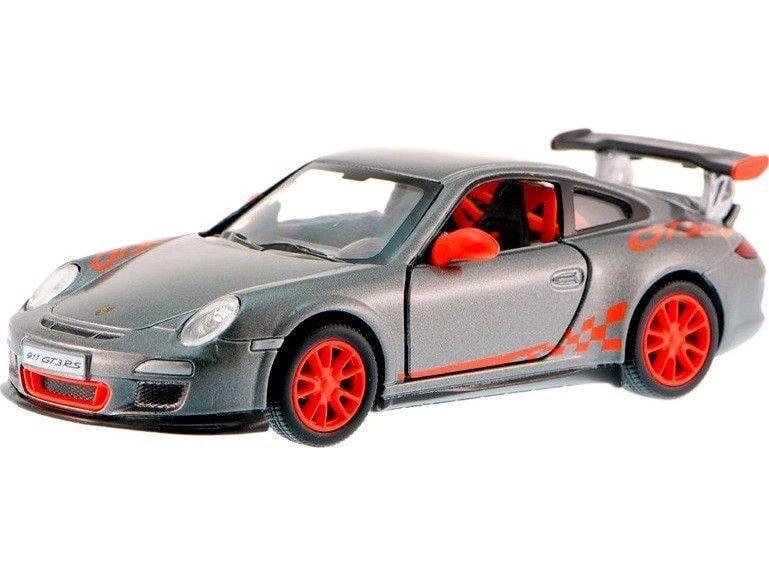 Іграшкова машинка колекційна porsche 911 gts rs kt5352w інерційна Сірий (RLT19188s23032)