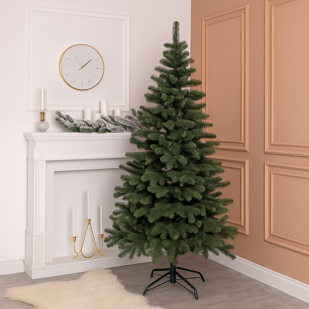 Искусственная елка литая Карпатская V18 Премиум KOS-KARPGR21 2,1 м Зеленый (29912840) - фото 1