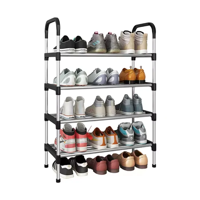 Полиця для взуття New shoe rack RD-9003 на 4 секції універсальна - фото 2 Полиця для взуття New shoe rack RD-9003 на 4 секції універсальна - фото 2