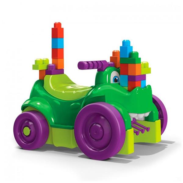 Машинка-крокодил Fisher Price Mega Bloks 26 деталей (GFG22) - фото 5