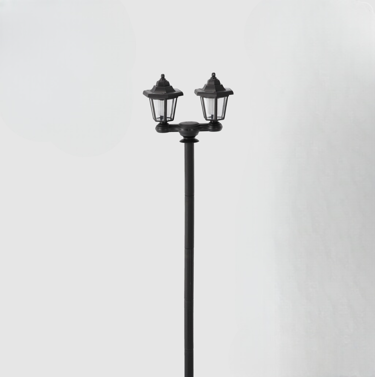 Светильники солнечные садовые двойные Garden Line SOL613 на солнечной батарее 27,5x27,5x152 см (24723126) - фото 3