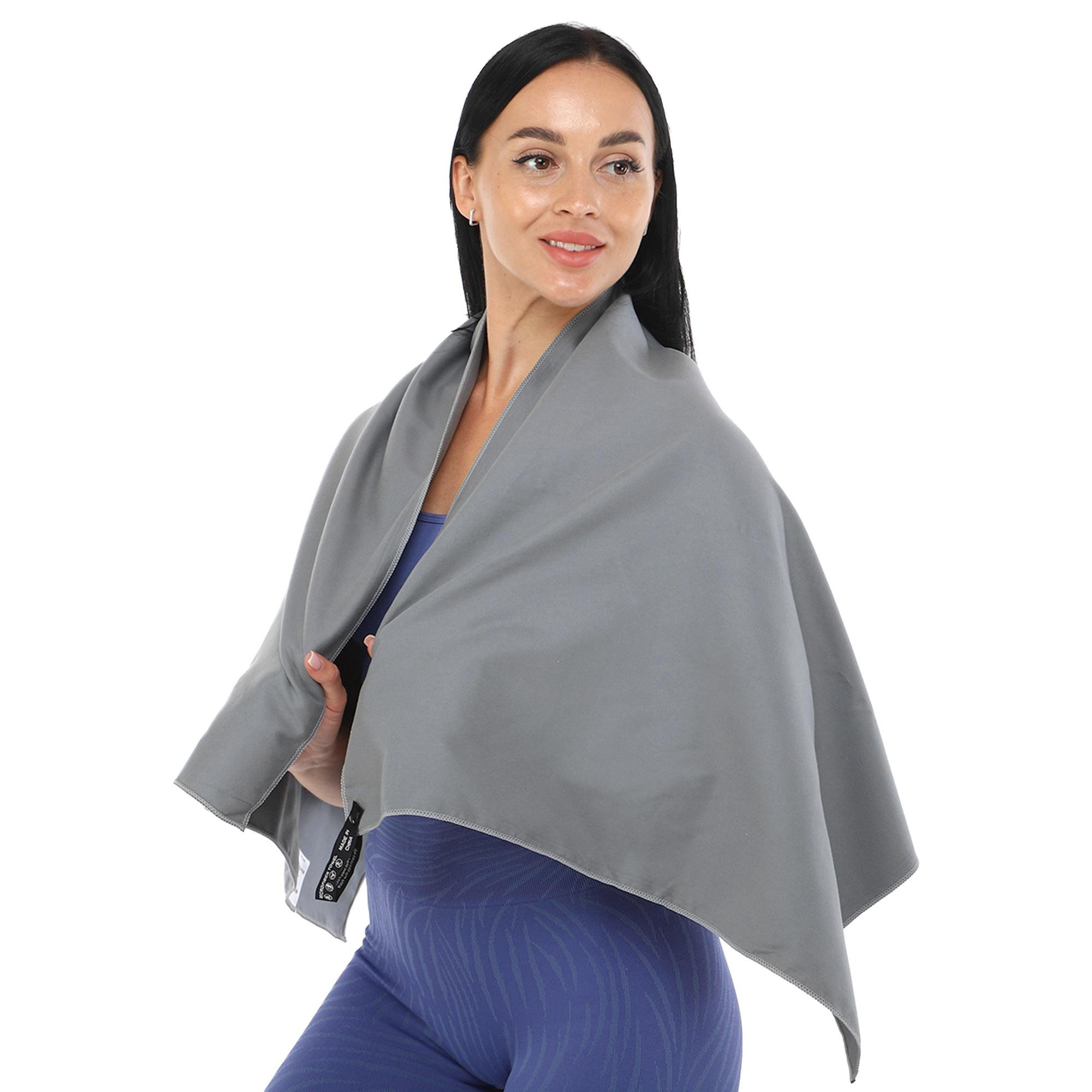 Рушник спортивний антибактеріальний Antibacterial Towel 4Monster Сірий (T-ECT-120) - фото 4 Рушник спортивний антибактеріальний Antibacterial Towel 4Monster Сірий (T-ECT-120) - фото 4