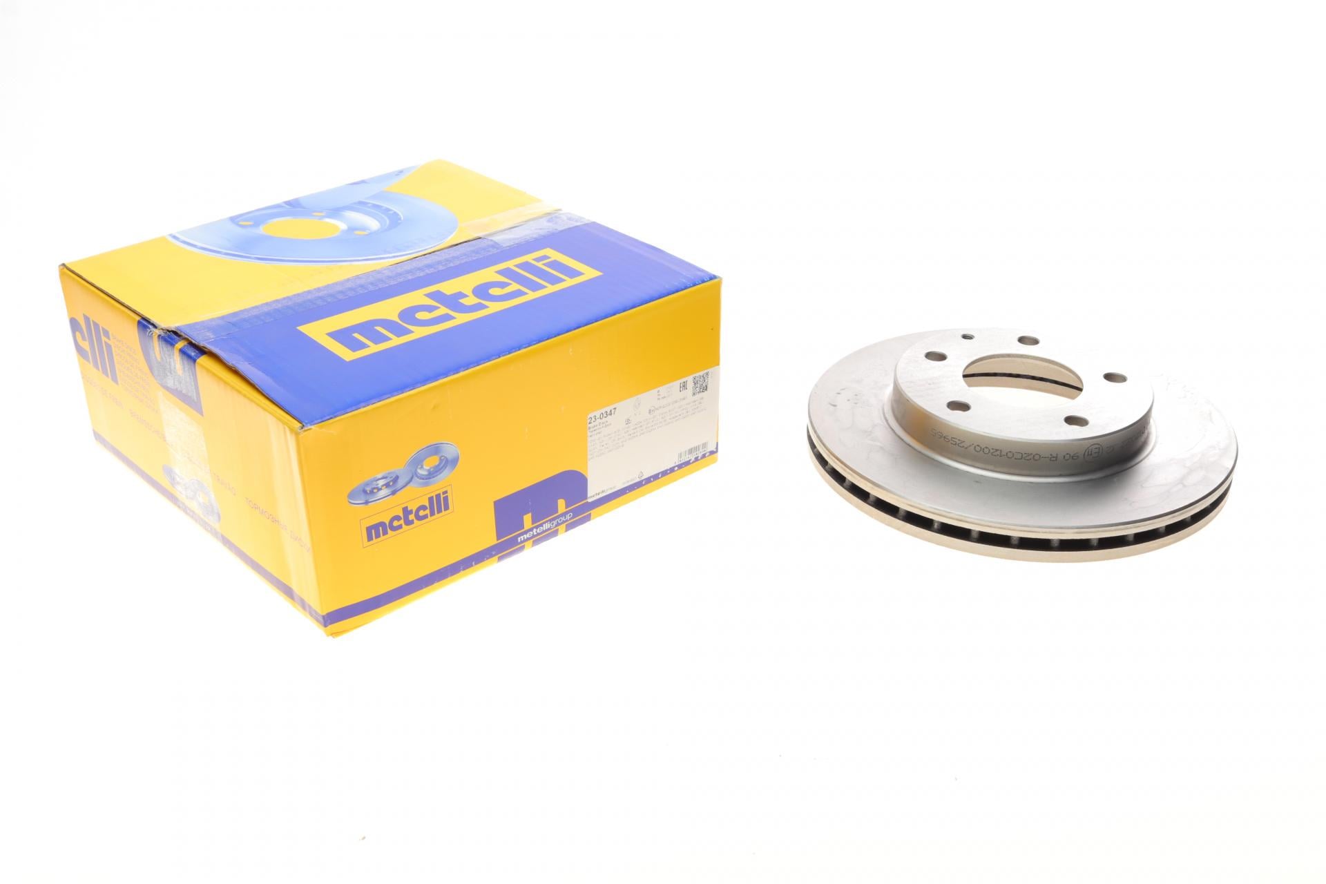 Тормозной диск передний METELLI для Mazda 6/MX-6 1.8-2.0 92-02/Premacy 99-05 258x24 мм (23-0347)