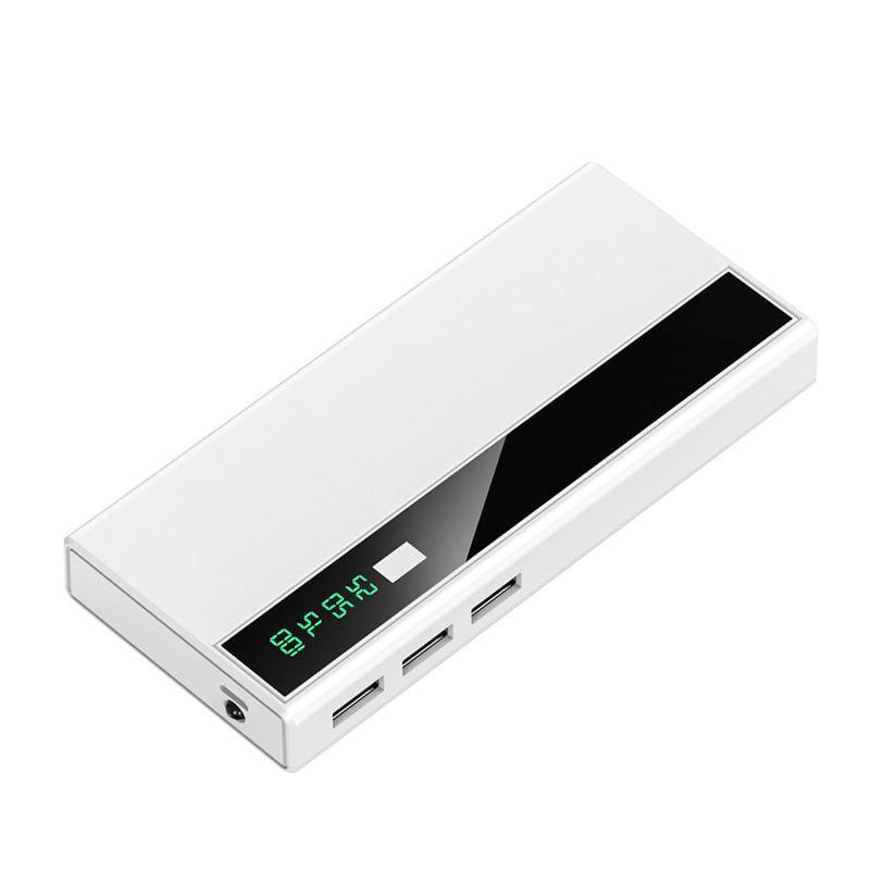 Повербанк Trust 20000 mAh с цифровым индикатором заряда и фонариком 3хUSB MicroUSB Белый (c9f0990b) Повербанк Trust 20000 mAh с цифровым индикатором заряда и фонариком 3хUSB MicroUSB Белый (c9f0990b)