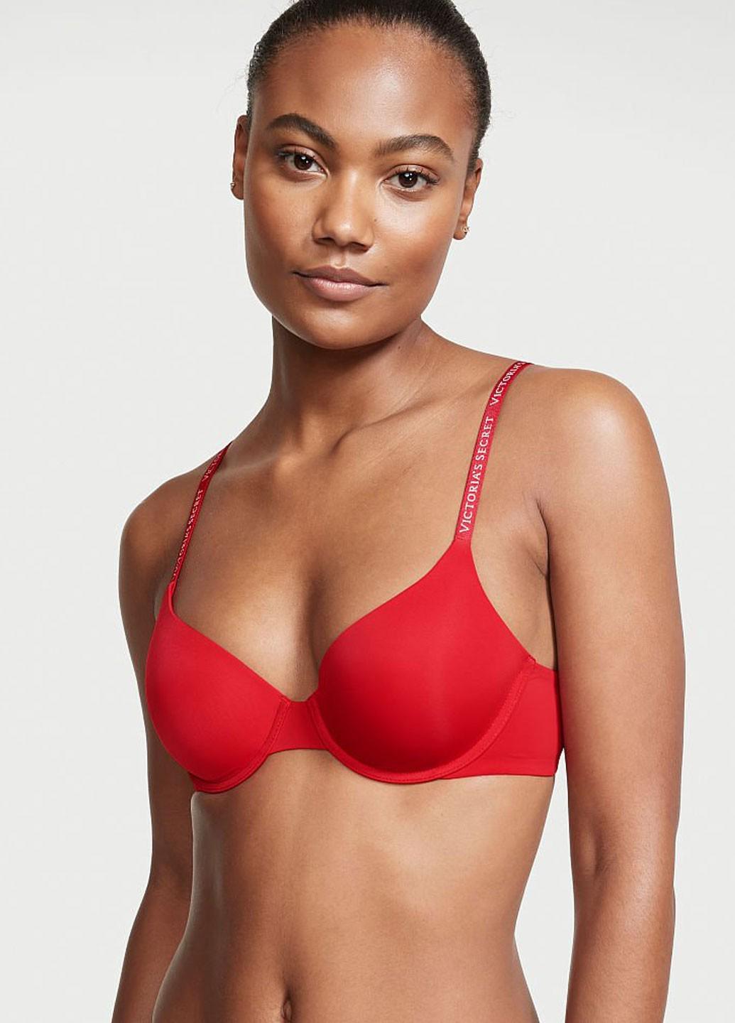 Бюстгальтер Victoria's Secret 34B Красный (70400812771QD434B)