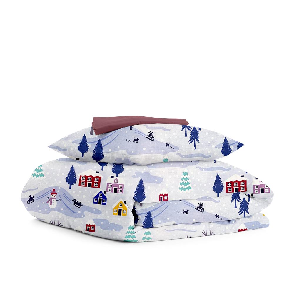 Комплект белья Cosas Snowman постельного подросткового 160х220 см (4822052108802)