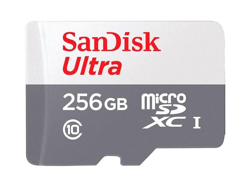 Карта памяти microSDXC UHS-1 SanDisk Ultra 256Gb class 10 A1 (100Mb/s)