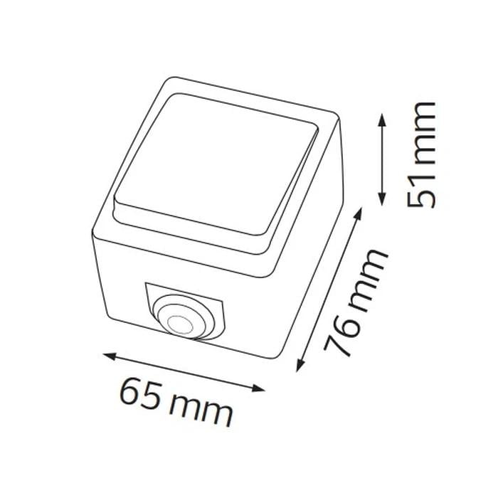 Выключатель Atom Horoz Electric 1-й накладной проходной - фото 3 Выключатель Atom Horoz Electric 1-й накладной проходной - фото 3