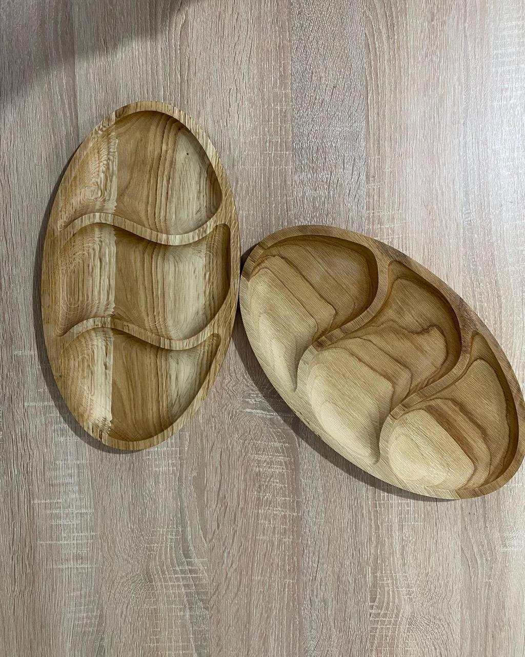 Менажница 3 секции 25x35 см (1838691403) - фото 2 Менажница 3 секции 25x35 см (1838691403) - фото 2