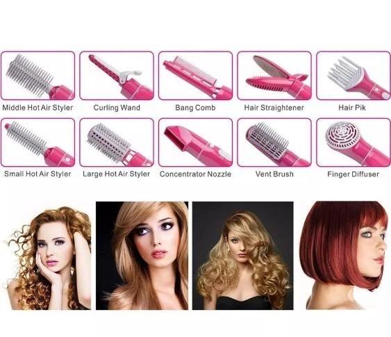 Стайлер багатофункційний Hair Styler Fullcome 10в1 800 Вт (19018002) - фото 3