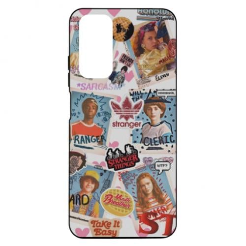 Чехол для Xiaomi Redmi Note 11 Очень странные дела. Стикеры Чехол для Xiaomi Redmi Note 11 Очень странные дела. Стикеры