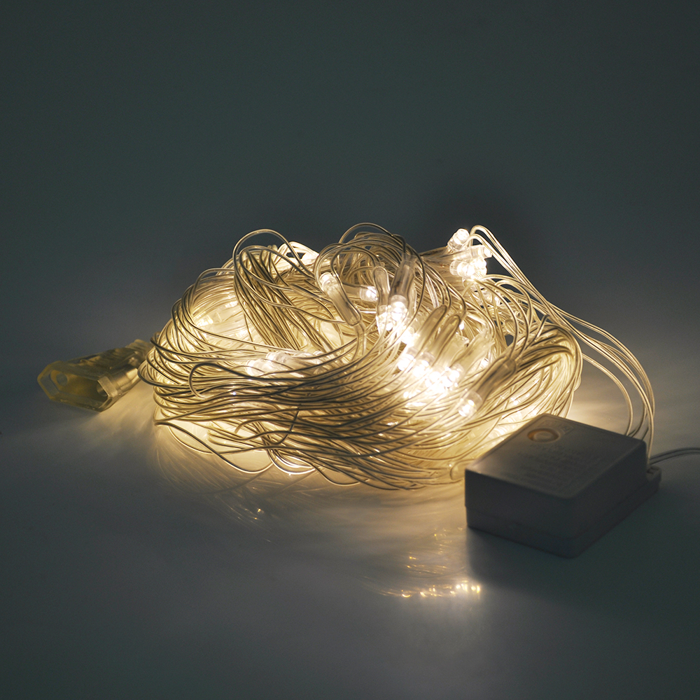 Гирлянда сетка 120 LED 1,5x1,2 м White Hot (25898472)