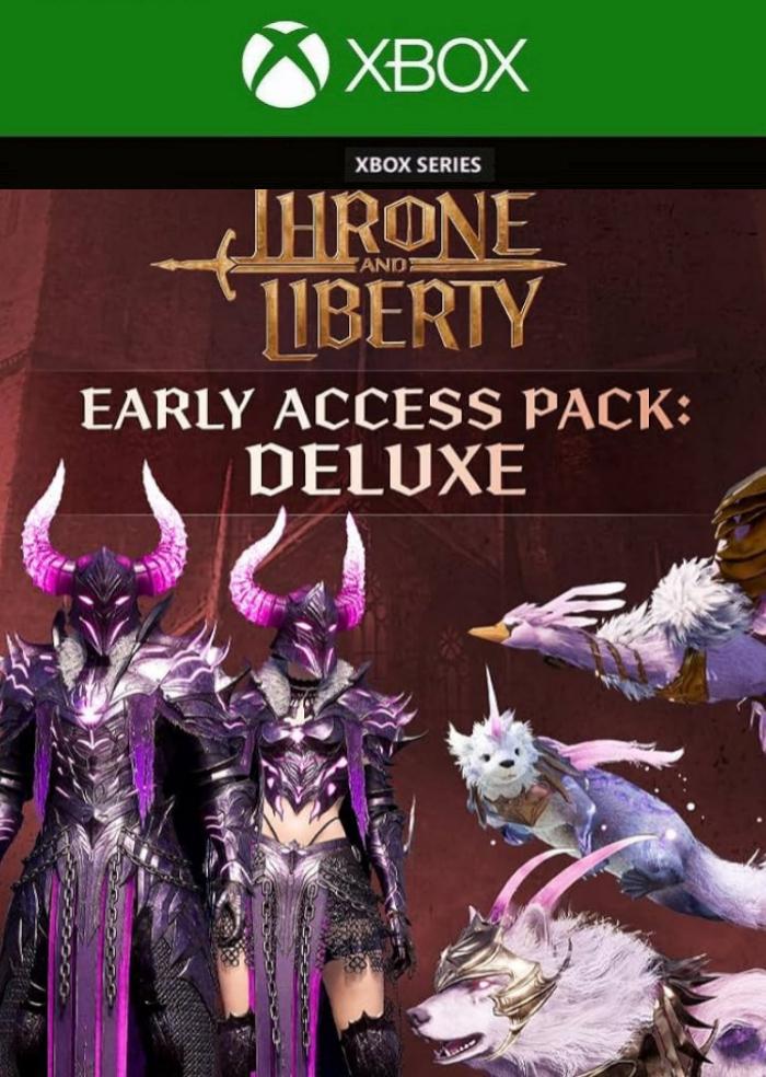 Ключ активации THRONE AND LIBERTY - Early Access Pack - Deluxe для Xbox Series S/X (90845144)