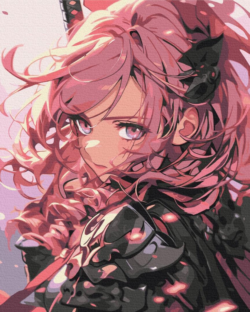 Картина по номерам Brushme Принцесса воин 40x50 см (PBS53827)