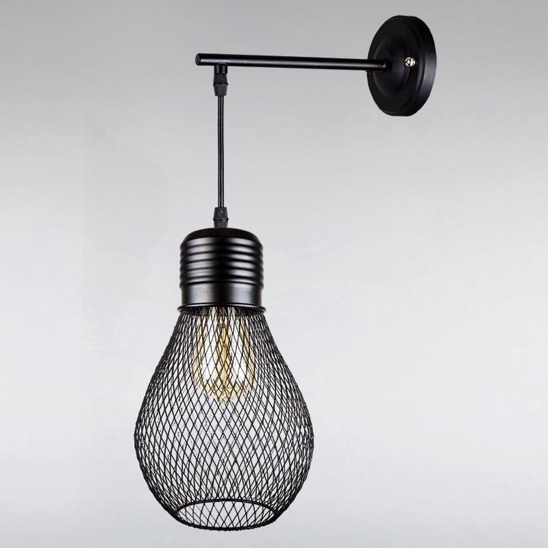 Бра лофт Light House LS-13450F2-1 BK Черный