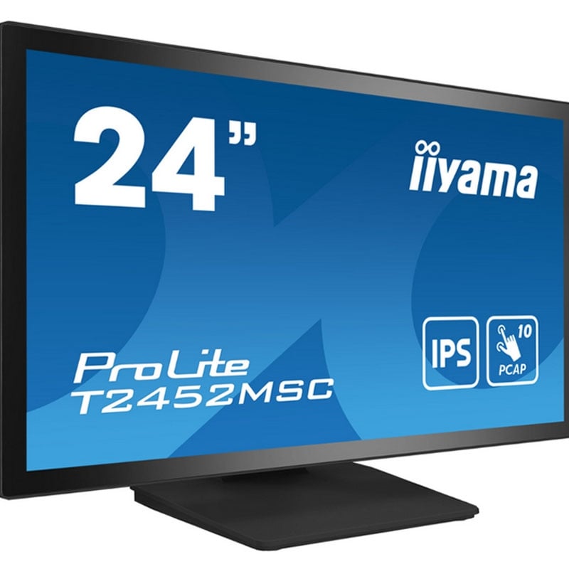 Монітор Iiyama T2452MSC-B1 сенсорний IPS 1920x1080 Full HD 23,8"/2W (23366328)