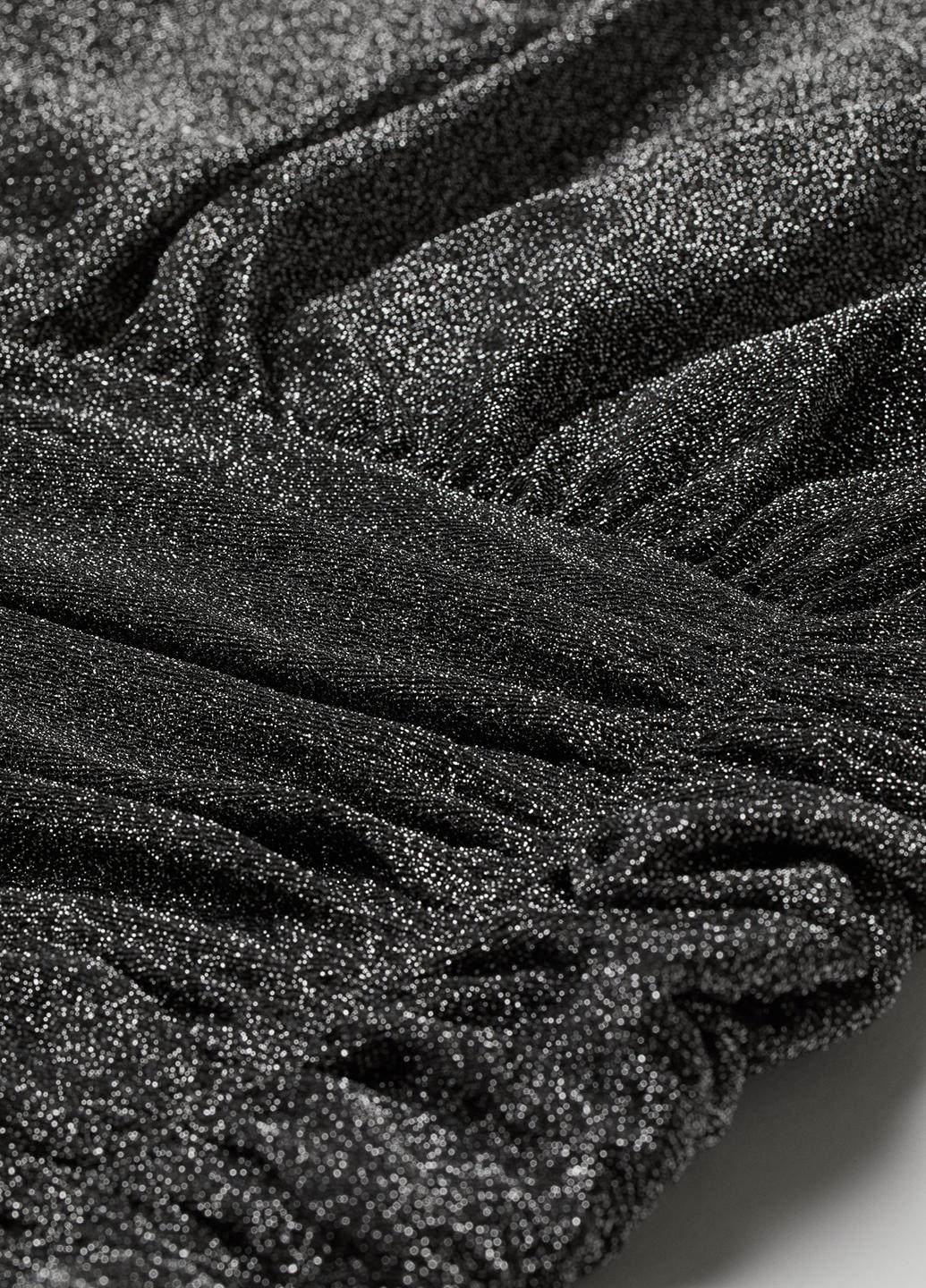 Платье H&M XS Темно-серый (9549492b45) - фото 4