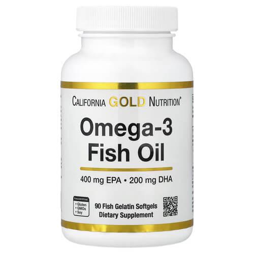 Омега-3 CGN Omega-3 Fish Oil Triglyceride 1,000 мг 90 Softgels (CGN-02140)
