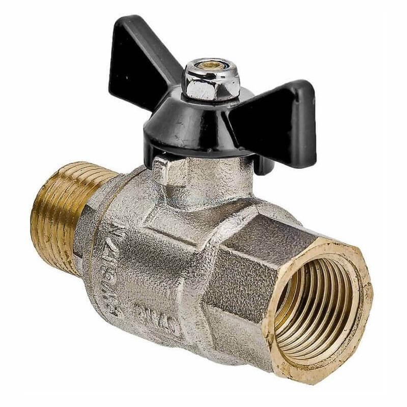 Кран шаровой KARRO PERFECT SQ-1009880 1" ВЗ бабочка (154318)
