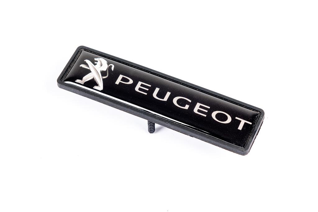 Шильдик для тюнинга ковриков Peugeot 1 шт. (85959)