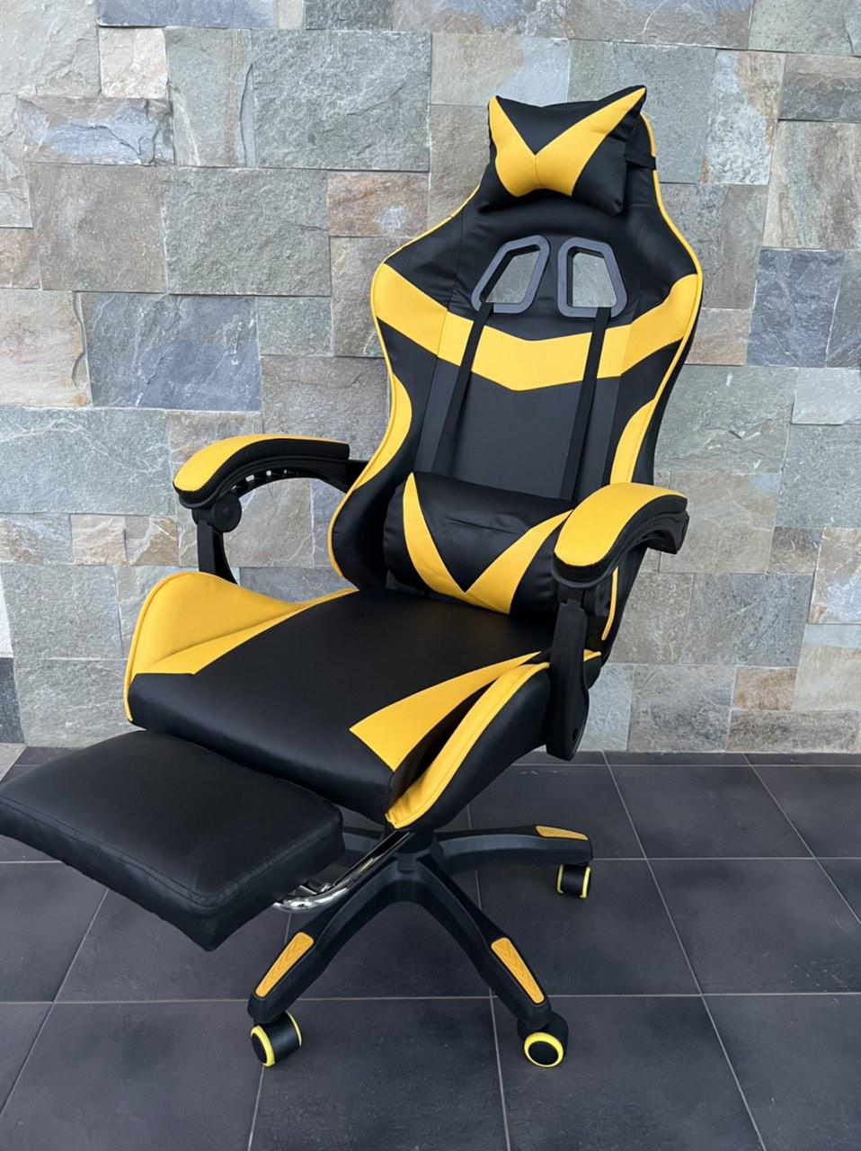 Кресло геймерское Prestige 730 Черно-желтый - фото 3 Кресло геймерское Prestige 730 Черно-желтый - фото 3