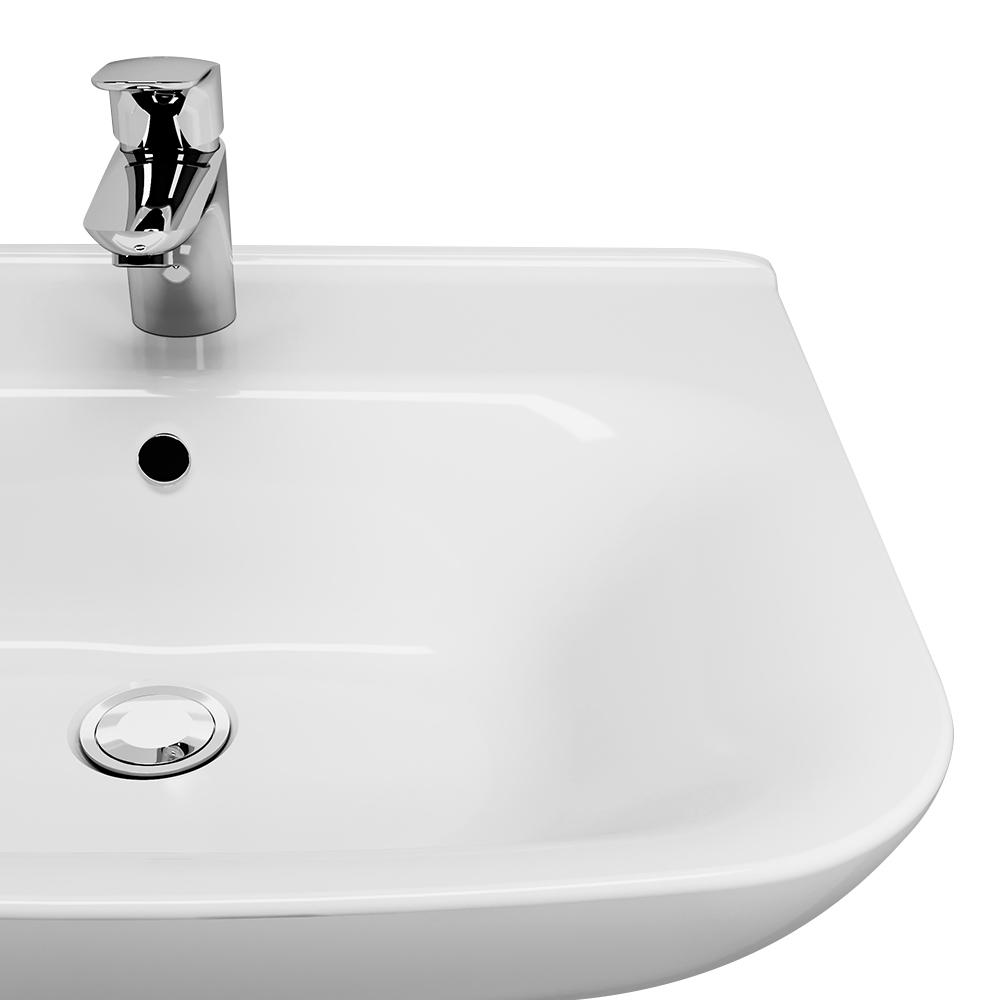 Умывальник подвесной AM.PM Like C804221WH 550x460x170 мм Белый (130052) - фото 3 Умывальник подвесной AM.PM Like C804221WH 550x460x170 мм Белый (130052) - фото 3