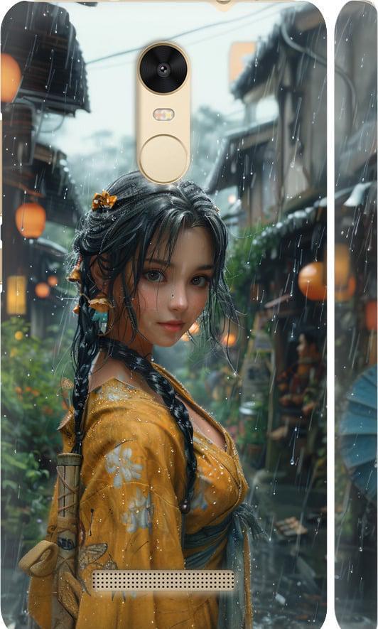 Чехол на Xiaomi Redmi Note 3 pro Anime-girl (6133c-335-42517)