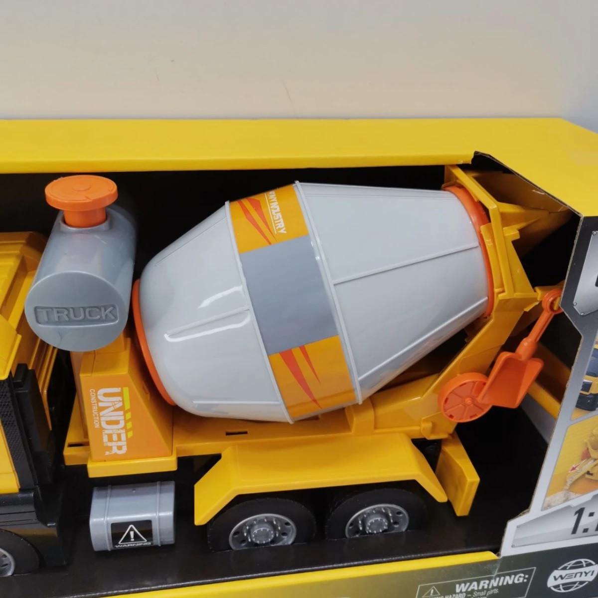 Іграшкова техніка Бетонозмішувач зі світлом та звуком (28443697) - фото 6 Іграшкова техніка Бетонозмішувач зі світлом та звуком (28443697) - фото 6