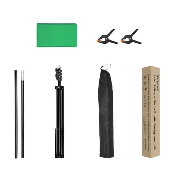 Фотофон хромакей Puluz PU5204G на стойке 1x2 м Зеленый (1864821143) - фото 5 Фотофон хромакей Puluz PU5204G на стойке 1x2 м Зеленый (1864821143) - фото 5