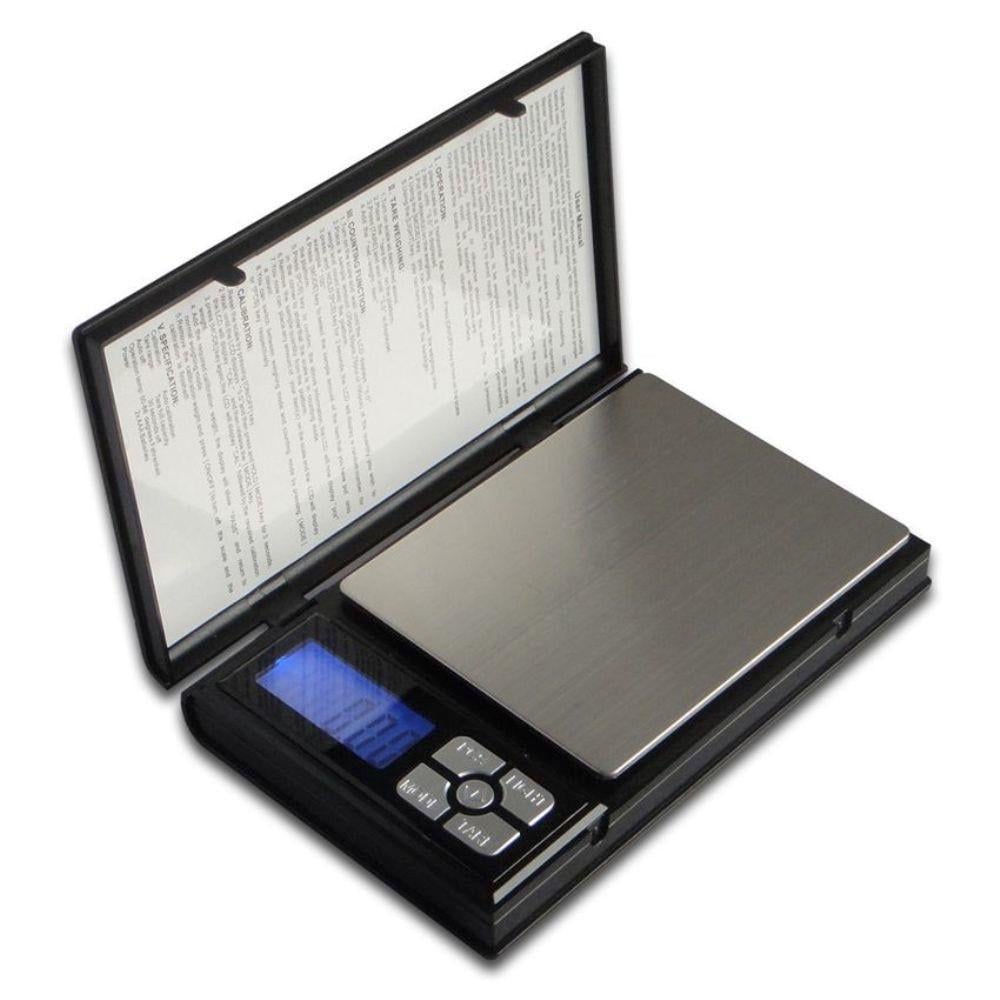 Ювелірні електронні ваги з калібруванням 500гр розподіл 0.01гр UKC Notebook 1108-5