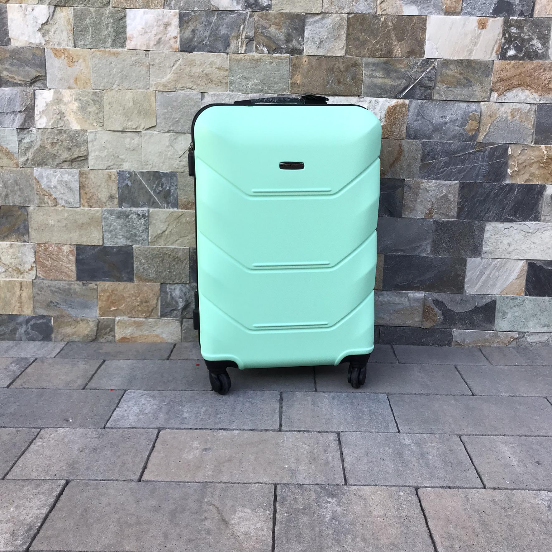 Валіза дорожня Wings 147 з полікарбонату М 65х43х26 см М'ятний (10880843) - фото 2 Валіза дорожня Wings 147 з полікарбонату М 65х43х26 см М'ятний (10880843) - фото 2