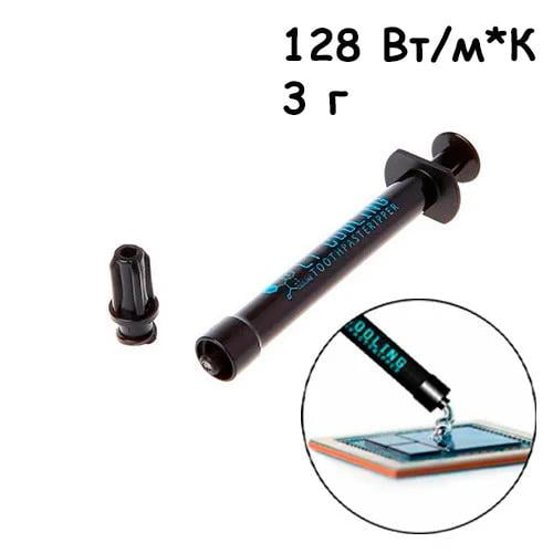 Метал рідкий термоінтерфейс LT-100 128 Вт/мК 3 г (358398) - фото 2