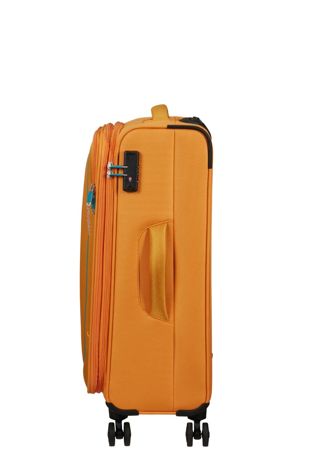 Чемодан American Tourister PULSONIC 68x44x27/30 см Желтый (MD6*06002) - фото 9