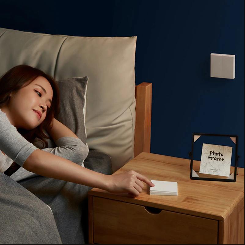 Выключатель Aqara Zigbee E1 2 клавиши без нуля - фото 3 Выключатель Aqara Zigbee E1 2 клавиши без нуля - фото 3