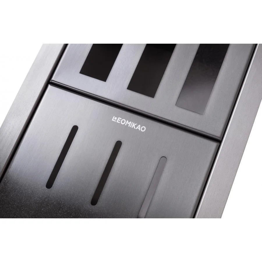 Сушка-органайзер вбудована LEOMIKAO ML-01 GM PVD вороняна сталь (000346) - фото 10 Сушка-органайзер вбудована LEOMIKAO ML-01 GM PVD вороняна сталь (000346) - фото 10