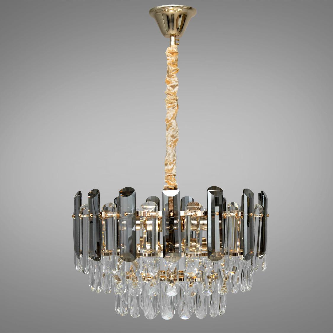 Люстра кришталева 8805-450SG Золотий (30302337)