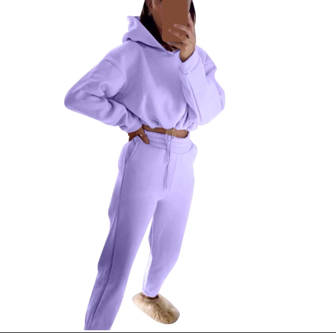 Костюм жіночий двійка M Фіолетовий - фото 3